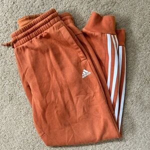 Adidas Women's Orange Track Pants